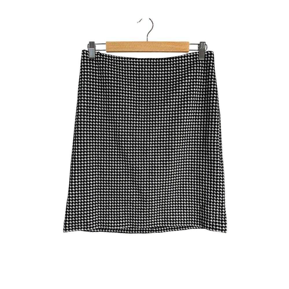 J. McLaughlin Herringbone Lined Skirt 6